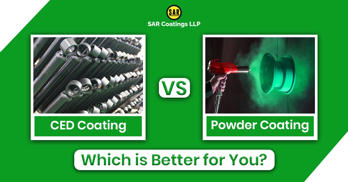 Ced coating vs Powder coating